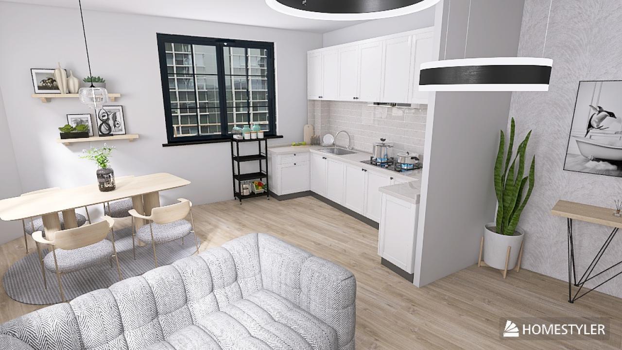 SALÓN-COMEDOR-COCINA